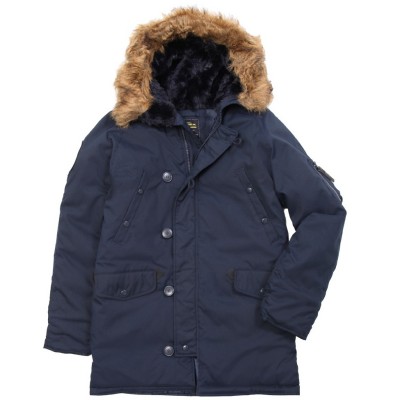 Картинка куртки Аляска Alpha Industries Altitude Parka - цвет синий