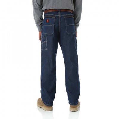 Картинка джинсов Wrangler Riggs Workwear 3W040  Contractor Jeans, вид сзади