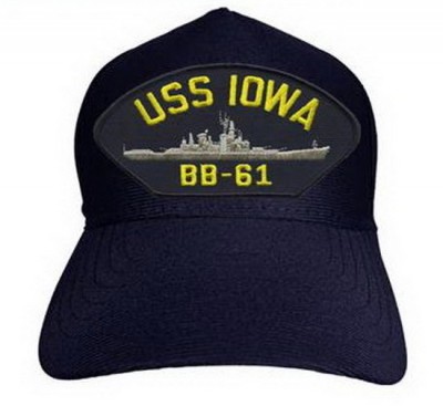 Бейсболка USS IOWA BB-61