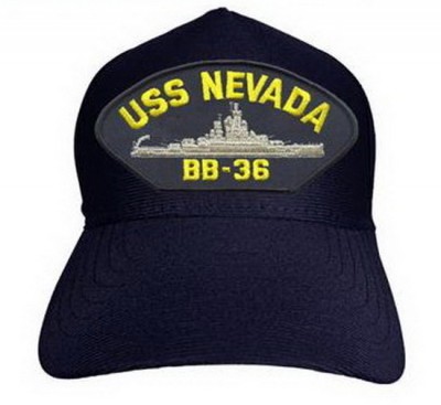 Картинка бейсболки USS NEVADA BB-36