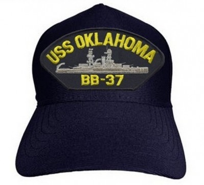 Картинка бейсболка USS Oklahoma BB-37