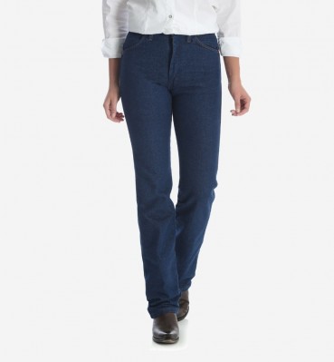 Картинка женских джинсов Wrangler 14MWZ Cowboy Cut Slim Fit Jeans, вид 
спереди