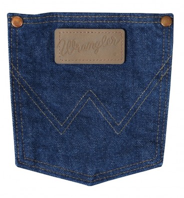 Картинка женских джинсов Wrangler 14MWZG Cowboy Cut Slim Fit Jeans, задний 
карман