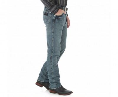 Фото джинсов Wrangler 933SEVM Cowboy Cut Silver Edition Slim Fit Jeans - 
Vintage Midnight