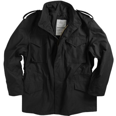 Картинка полевой куртки Alpha Industries M-65 Field Jacket - цвет черный