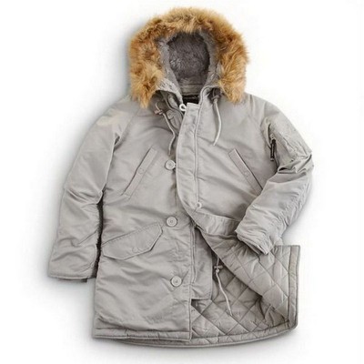 Картинка женской куртки Аляска Darla Alpha Industries, цвет серебристый