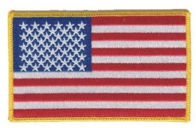 Нашивка American Flag 3x5"
