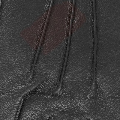 Фото кожаных перчаток Cockpit A-10 Leather Gloves, цвет черный, детали кожи