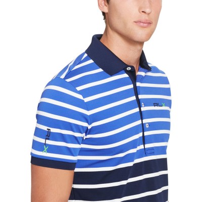 Поло Polo Ralph Lauren Custom-Fit Tech Pique Polo - вид сбоку