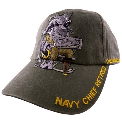 КАРТИНКА БЕЙСБОЛКИ NAVY CHIEF RETIRED OLD GOAT CAP