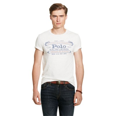 Картинка футболки Polo Ralph Lauren Custom Fit Cotton Nevis T-Shirt