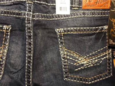 Джинсы Wrangler Rock 47 Slim Fit Straight Leg Jeans - Music