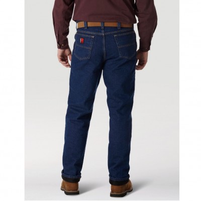 Фото зимних джинсов на флисовой подкладке Wrangler Riggs Workwear Quilted 
Lined Jeans