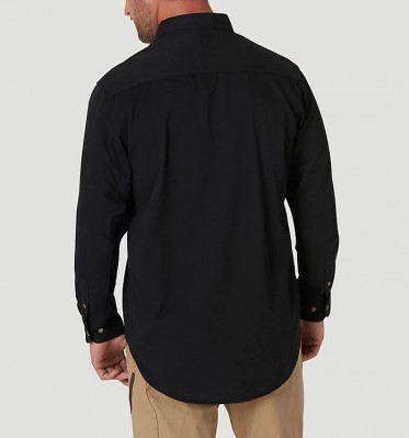 Рубашка Wrangler Riggs Workwear Black Twill