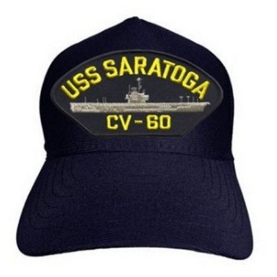 Фото бейсболки USS Saratoga CV-60