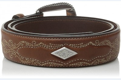 Фото ремня Ariat Diamond Side Concho Fancy Stitch, вид сзади