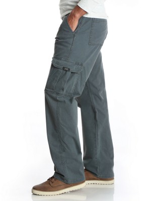 Брюки карго Wrangler Comfort Flex Waist - серые (Pewter)