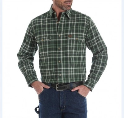 Картинка товара: фланелевая рубашка Wrangler Riggs Workwear