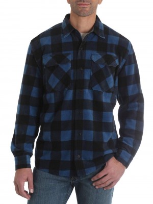 Картинка товара: флисовая рубашка Wrangler Plaid Wicking Fleece