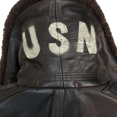 Картинка товара: кожаное пальто Cockpit USA Type M-69D Air Transport Coat, 
воротник