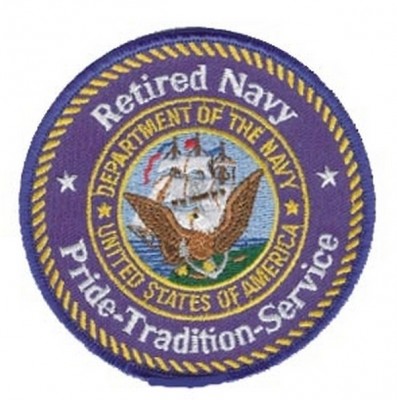 Картинка нашивки Retired Navy Pride Tradition Service