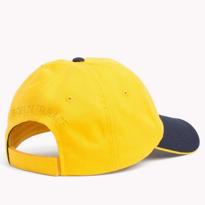 Картинка бейсболки Tommy Hilfiger Lewis Hamilton Golden Yellow, вид сзади