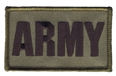 Картинка нашивки на липучке Army Green Patch