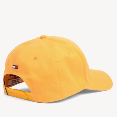 Картинка бейсболки Tommy Hilfiger Radiant Yellow Tommy Jeans Logo Cap, вид сзади