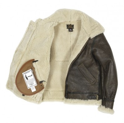 Картинка бомбера Cockpit USA Genuine B-3 Bomber Jacket, подкладка