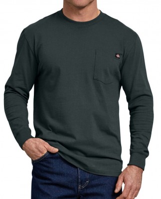 Футболка с длинным рукавом Dickies Heavyweight - зелёная