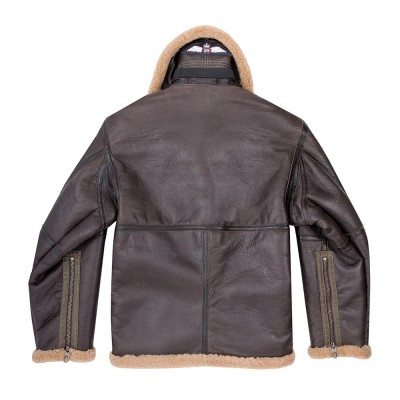 Бомбер Cockpit USA RAF Fighter Weight Sheepskin Bomber Jacket