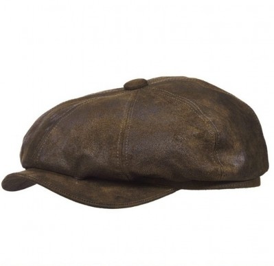 Кожаная мужская кепка Stetson 150th Anniversary Leather 8/4 Cap