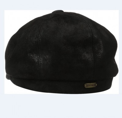 Кожаная мужская кепка Stetson 150th Anniversary Leather 8/4 Cap