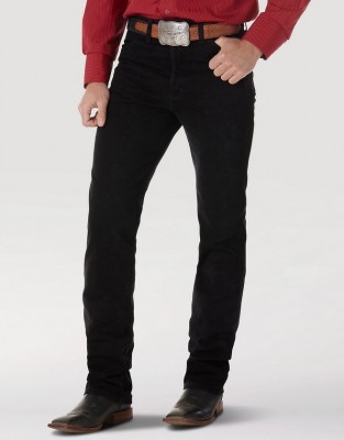 Джинсы Wrangler 933 Cowboy Cut Silver Edition Slim Fit - Black