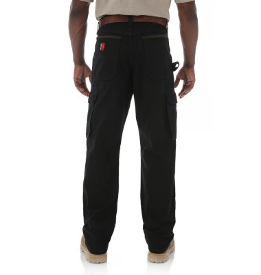 Чоловічі штани карго Wrangler RIGGS Workwear Ripstop Ranger (чорні)