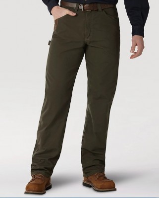 Брюки Wrangler RIGGS Workwear Carpenter - Loden (зеленые)