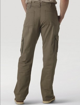 Брюки карго Wrangler Comfort Flex Waist - зеленые (Breen)