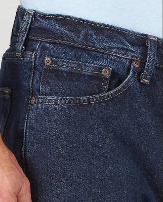 Мужские джинсовые шорты Wrangler Authentic Relaxed Fit - Dark Rinse