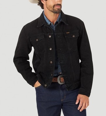 Куртка джинсовая Wrangler Western Cowboy Cut Unlined - Shadow Black