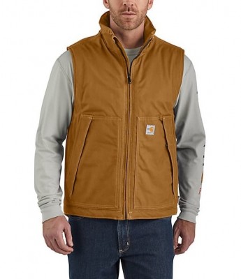 Мужской жилет Carhartt Flame Resistant Quick Duck Vest