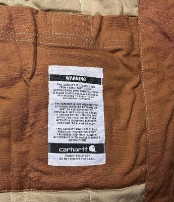 Мужской жилет Carhartt Flame Resistant Quick Duck Vest