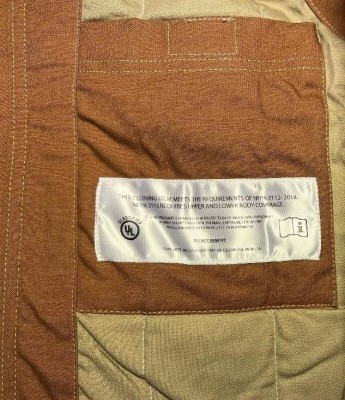 Мужской жилет Carhartt Flame Resistant Quick Duck Vest