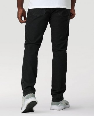 Вельветовые джинсы Wrangler Corduroy Regular Tapered Jeans (чёрные)