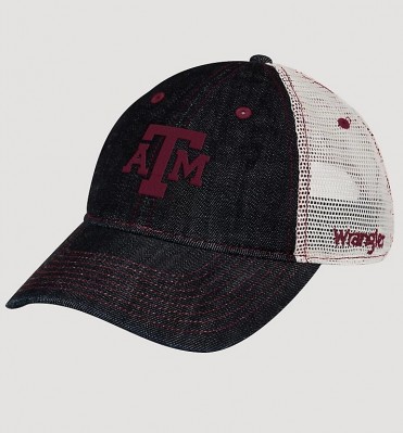 Джинсовая бейсболка Wrangler Texas Denim Trucker Cap