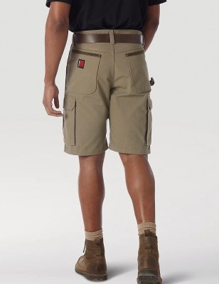 Шорты карго Wrangler RIGGS Workwear Ranger Ripstop - Bark (хаки)