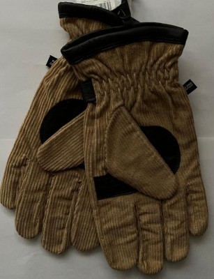 Мужские вельветовые перчатки Polo Ralph Lauren Corduroy Khaki Gloves