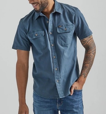 Мужская рубашка с коротким рукавом Wrangler Stretch Ripstop