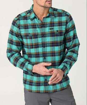 Мужская фланелевая рубашка Lee Working West Palmetto Plaid