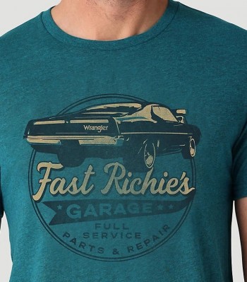 Футболка Wrangler Fast Richies Garage T-Shirt