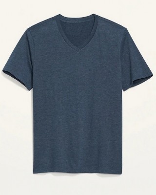 Футболка Old Navy Soft-Washed V-Neck - Ink Blue